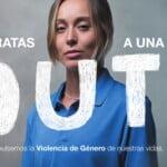 La tenista Paula Badosa en la iniciativa contra la violencia de género "OUT" - Fundación Mutua Madrileña