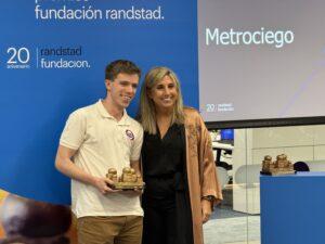 Premio "Innovación tecnológica para favorecer la inclusión sociolaboral de las personas con discapacidad" a Metrociego Madrid