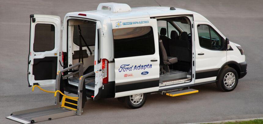 Primera E-Transit 100 Eléctrica Adaptada en España - Ford