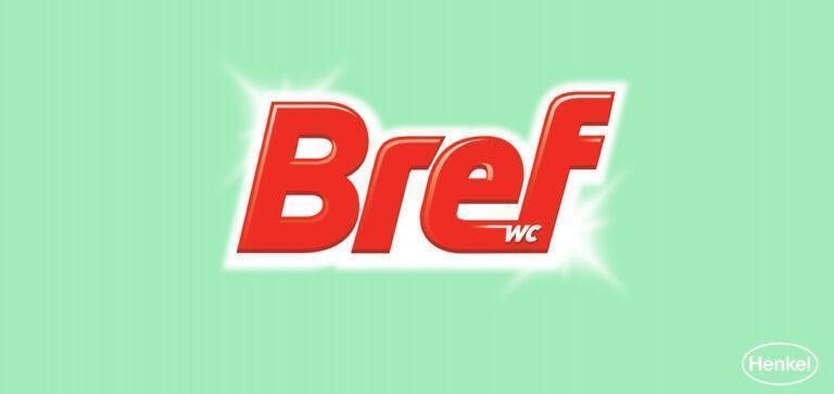 Logotipo de Bref, la marca experta en la limpieza del WC