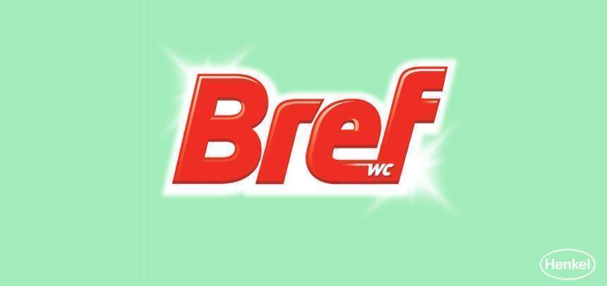 Logotipo de Bref, la marca experta en la limpieza del WC