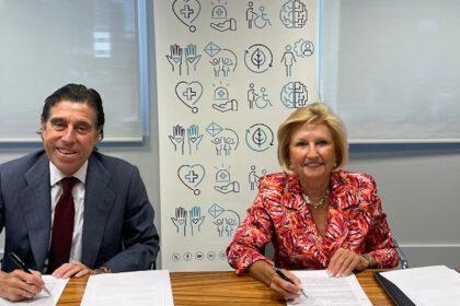 Firma acuerdo de colaboración Fundación Sacyr y Fundación Rementería