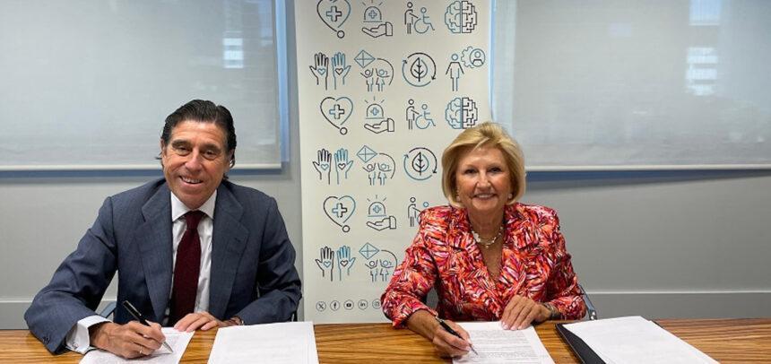 Firma acuerdo de colaboración Fundación Sacyr y Fundación Rementería