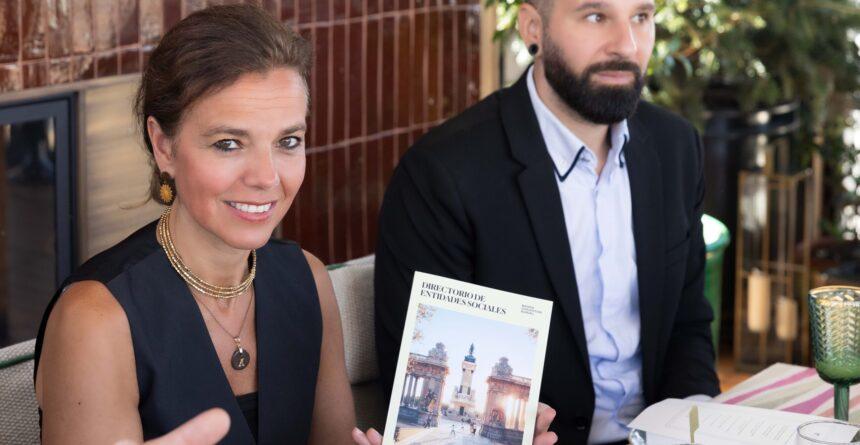 Almudena Maíllo, Concejala delegada de Turismo del Ayuntamiento de Madrid, durante la presentación del Directorio de Entidades Sociales