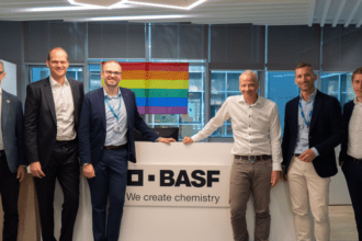 Visita de Markus Kamieth, CEO de la compañía, en el Hub digital de BASF en Madrid