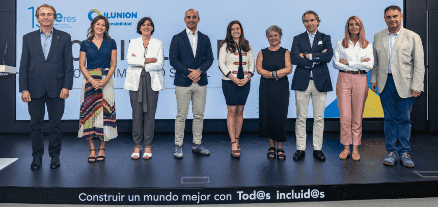 “Ponentes de la jornada "Accesibilidad: Un reto con impacto social" de Fundación SERES e ILUNION Accesibilidad”.