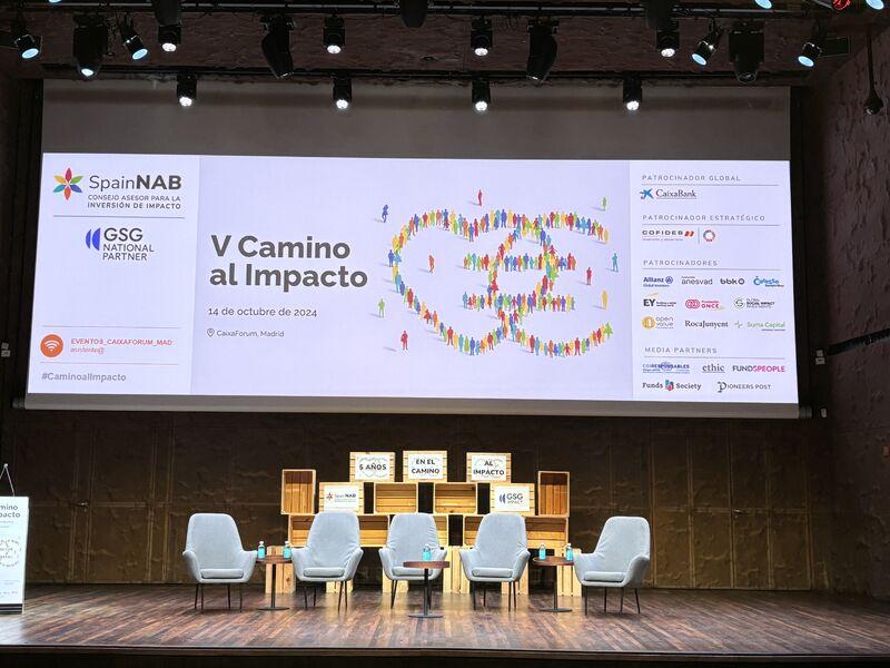 Jornada V #CaminoAlImpacto organizada por SpainNAB en CaixaForum de Madrid