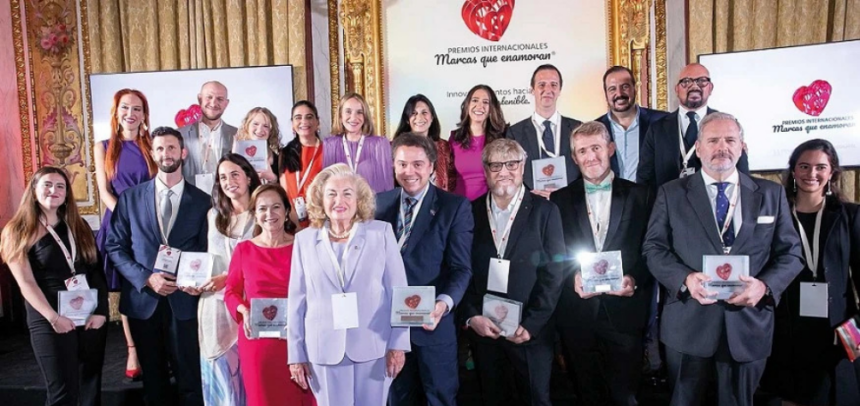 Galardonados en los premios ‘Marcas que enamoran’ 2024