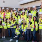 Equipo de periodistas durante el "Viaje de Prensa de Saint-Gobain" a la planta de ABS en Guadalajara