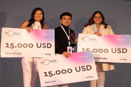 Tres ideas peruanas ganan iniciativa VOCES del Grupo Credicorp