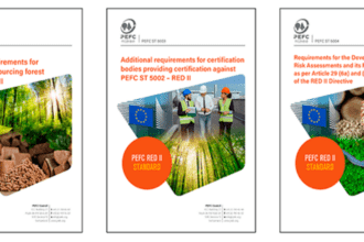 La certificación PEFC RED II cubre la biomasa forestal