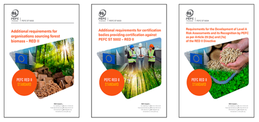 La certificación PEFC RED II cubre la biomasa forestal