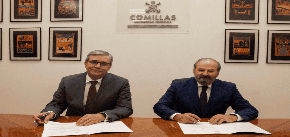 La firma de este acuerdo de renovación por parte del presidente de Endesa y de la Fundación Endesa, Juan Sánchez-Calero, y el rector de la Universidad Pontificia Comillas, Antonio Allende, SJ, marca el inicio de una nueva etapa que se extenderá hasta el curso académico 2027-2028
