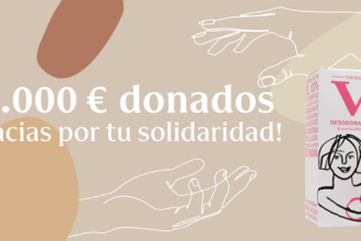 Veritas ha destinado el 100% de la venta de su desodorante solidario, un total de 45.000 euros, a cinco entidades que trabajan en proyectos contra el cáncer