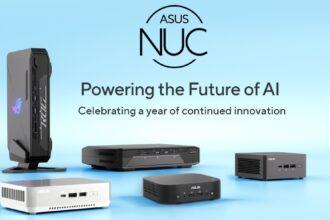 ASUS NUC, "Powering the future of IA"