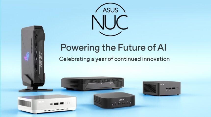 ASUS NUC, "Powering the future of IA"