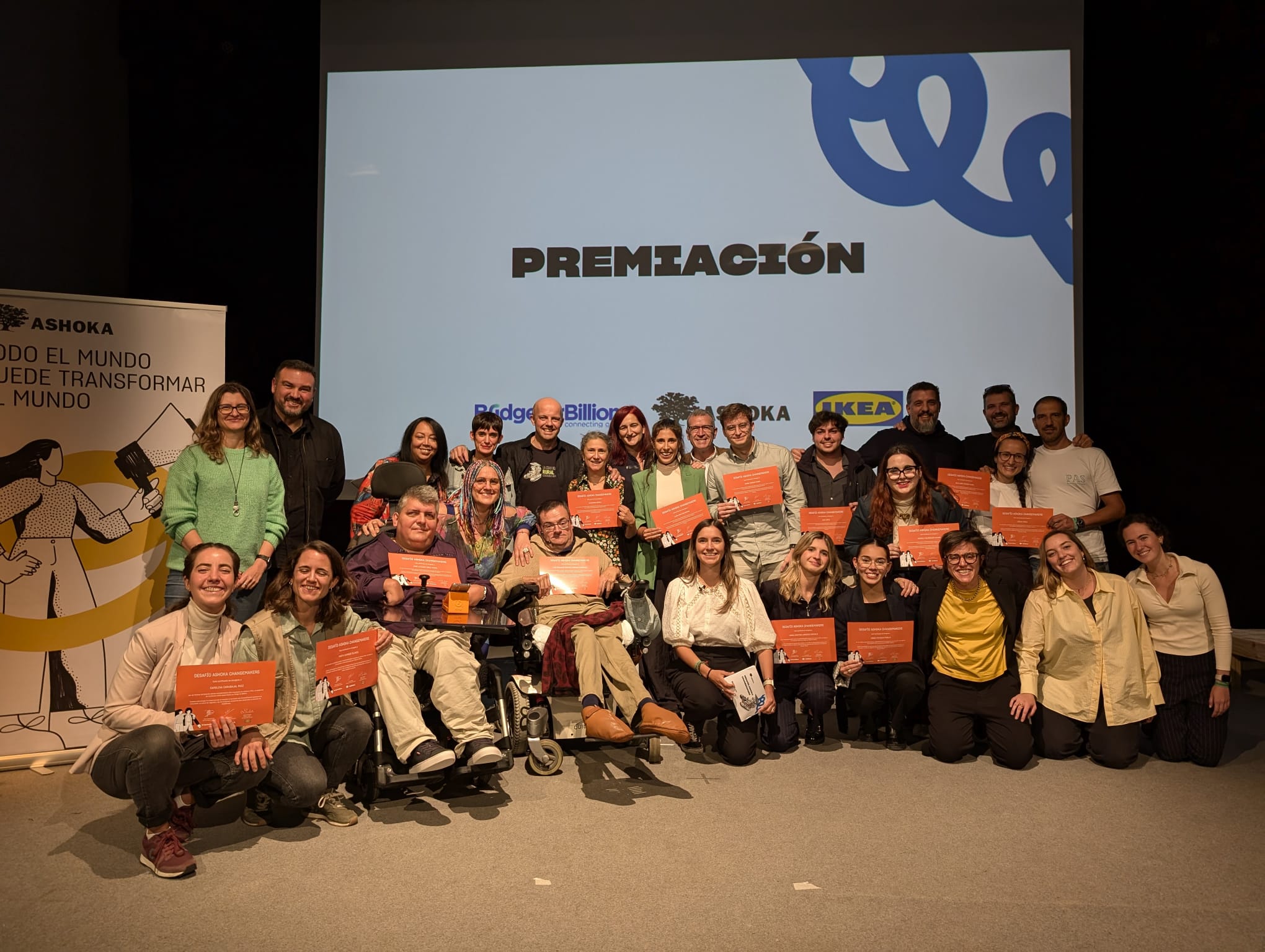 Reconocimientos del Desafío Ashoka Changemakers impulsado por Ashoka e IKEA en La Gran Kedada Rural