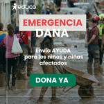 La ONG de educación está trabajando con entidades sociales de las zonas afectadas por la catástrofe que atienden a la infancia más vulnerable