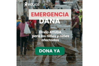 La ONG de educación está trabajando con entidades sociales de las zonas afectadas por la catástrofe que atienden a la infancia más vulnerable