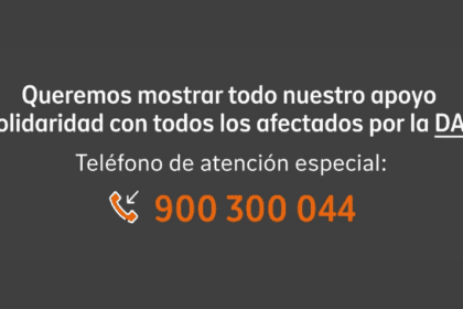 Nationale-Nederlanden ha puesto a disposición de sus clientes afectados por los efectos de la DANA un servicio especial de atención telefónico: 900 300 044