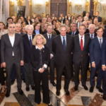 Foto de grupo durante la recepción por el 20 aniversario de Pacto Mundial de la ONU España