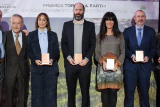 Imagen grupal premiados VIII Premios Torres Earth