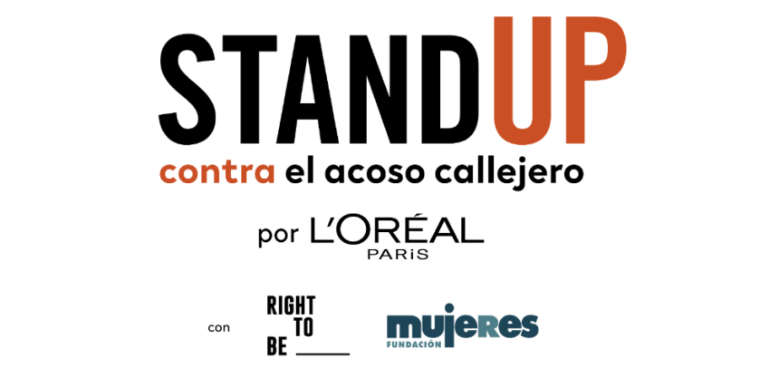 Cartel iniciativa StandUp! de L'Oréal Groupe