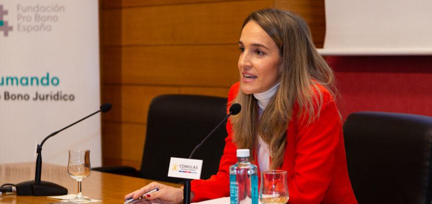 Leire Larracoechea - Clausura de la I Edición del Desafío Pro Bono España