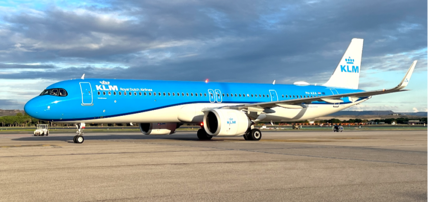 Airbus A321neo de KLM