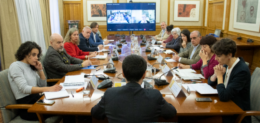 Reunión de la Plataforma del Tercer Sector con varios representantes gubernamentales