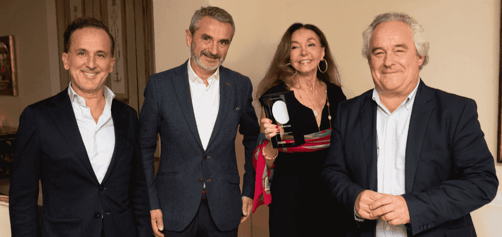 Acto de entrga del premio a Esther Koplowitz