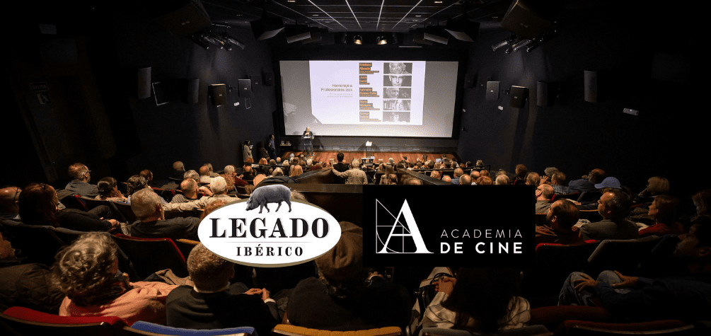 Imagen de los asistentes al homenaje a los profesionales del cine español