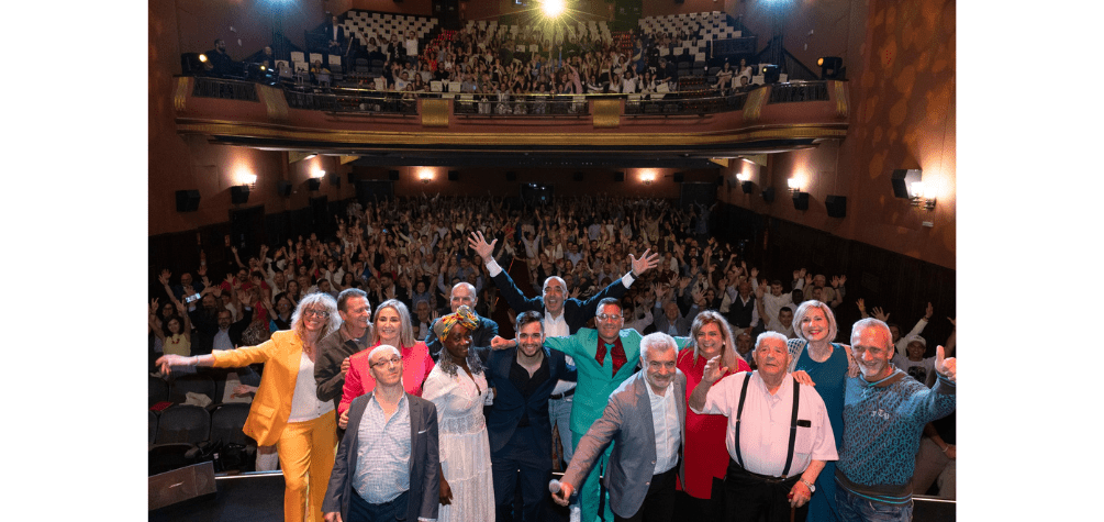 Asistentes a la presentación documental “La Sociedad de la Soledad” de Fundación Vivofácil en su estreno