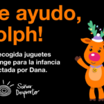 Cartel de la campaña ¡Yo te ayudo, Rudolph!