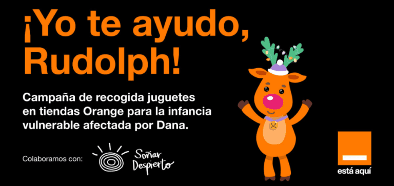 Cartel de la campaña ¡Yo te ayudo, Rudolph!