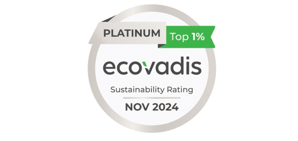 Bridgestone EMEA ha obtenido la máxima calificación de Platino del líder mundial de calificaciones empresariales de sostenibilidad EcoVadis en 2024