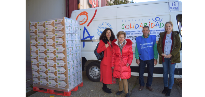 Gullón dona productos al Banco de Alimentos