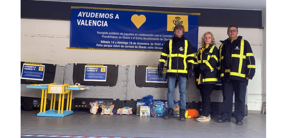 Recogida de juguetes en Úbeda
