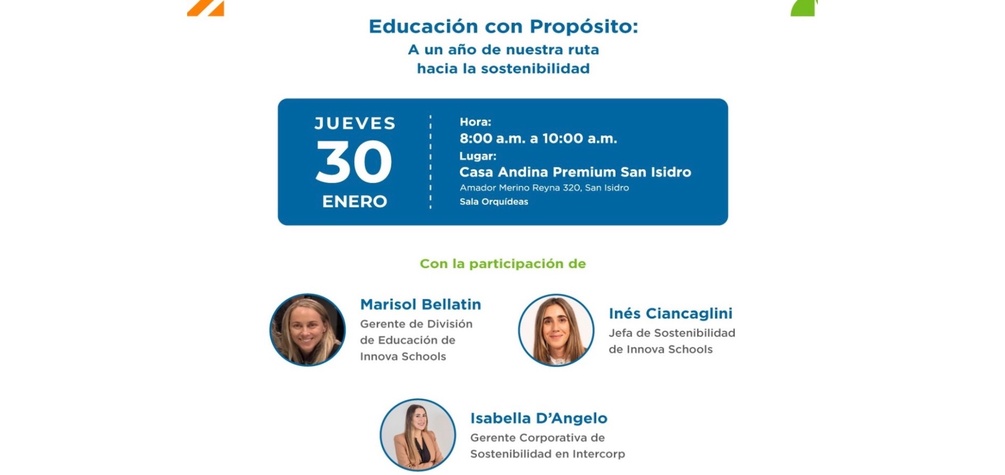 Educación con propósito: a un año de nuestra ruta hacia la sostenibilidad