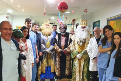 Visita Reyes Magos a Ribera Hospital de Molina