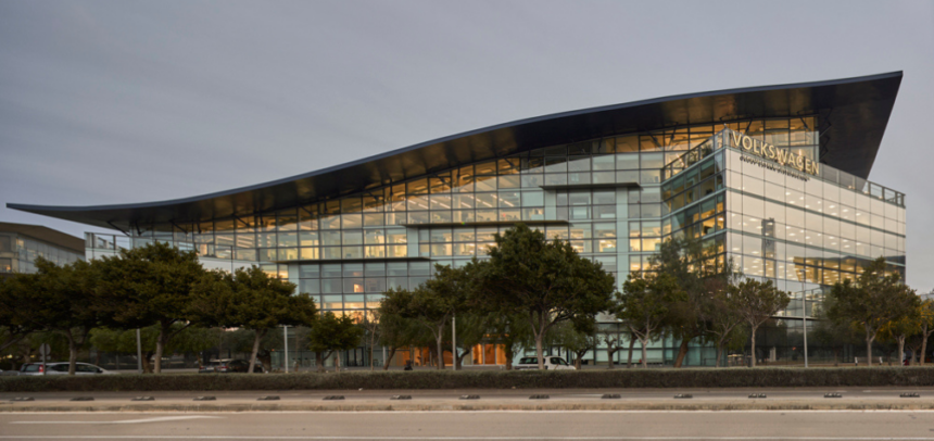 Fotografía sede Volkswagen Barcelona