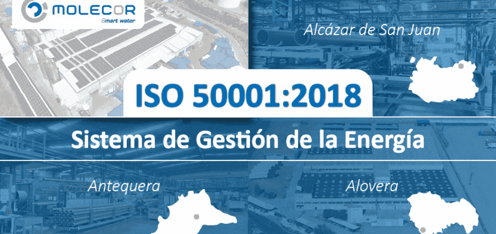 Certificación para Molecor en Alcázar de San Juan, Antequera y Alovera