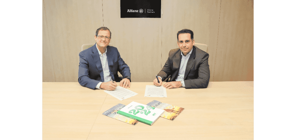 José-Martín Castro Acebes, Presidente de la Asociación Española de Renting de Vehículos y Borja Díaz, Consejero Delegado de Allianz Partners España y Managing Director de Iberia
