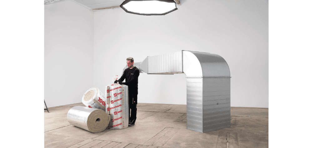 ROCKWOOL lanza Prolit Lamella Mat, un producto innovador para el aislamiento térmico y acústico de conductos de ventilación circulares y rectangulares