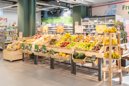 Interior de un supermercado Veritas