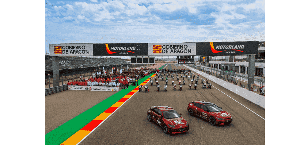 Circuito MotorLand Aragón y los participantes de MotoStudent