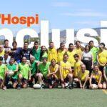 Equipo de rugby inclusivo en L’Hospitalet