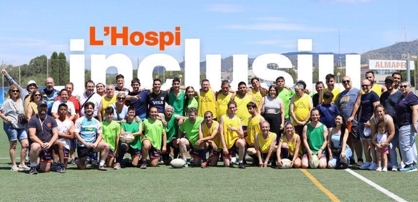 Equipo de rugby inclusivo en L’Hospitalet