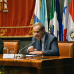 El Secretario General Iberoamericano, Andrés Allamand, durante su intervención