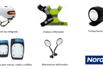 Elementos de seguridad para usuarios de patinetes eléctricos -Norauto